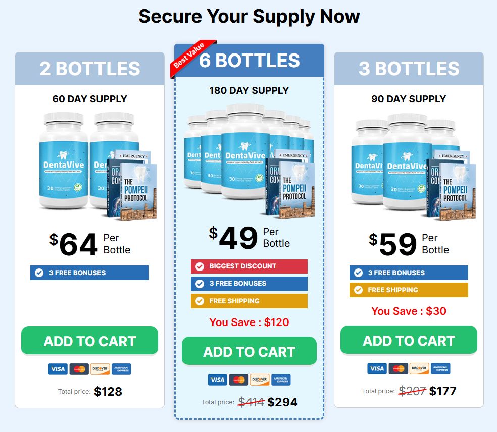 DentaVive Official Website